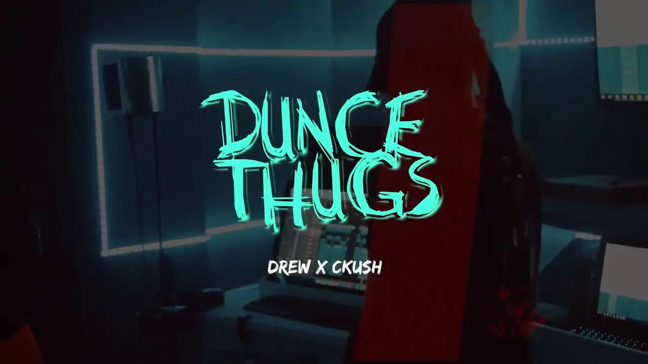 cKush - Dunce Thugs (with Drew Thoven) official release artwork